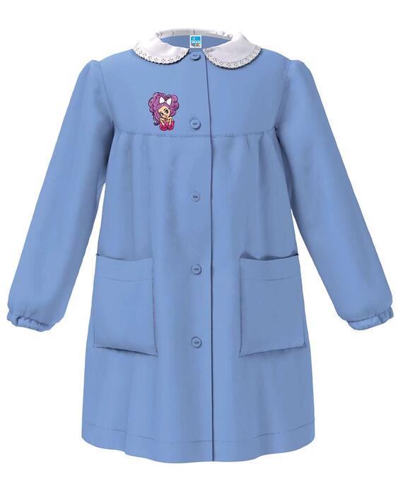 Grembiule scuola bambina Siggi Happy School 33GR4062 Ricamo ragazza